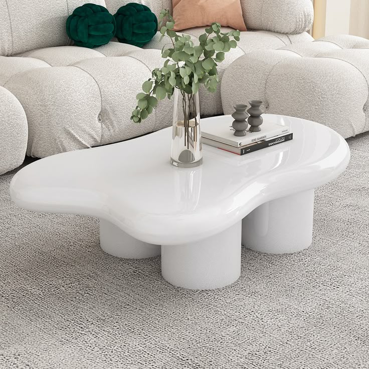 Cloud White Gloss Coffee Table