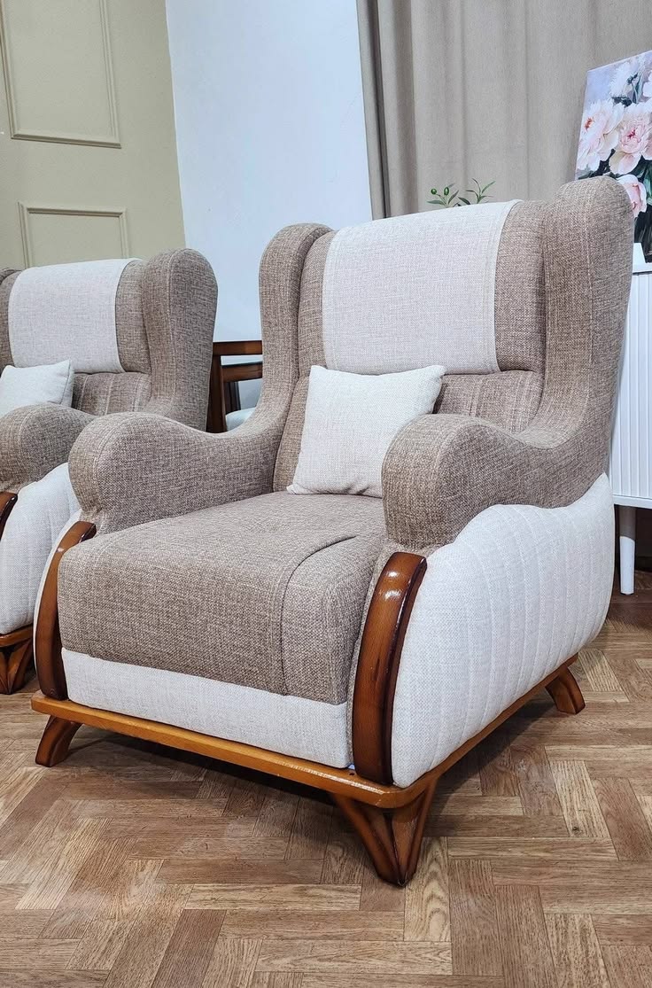 Classic Wingback Armchair